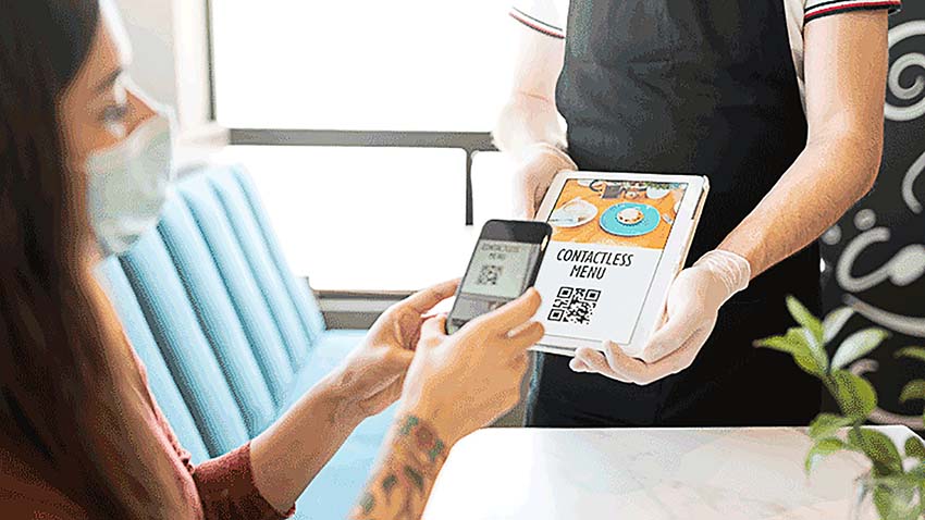Mobile order and pay technology restaurants pubs bars coronavirus wrbm large