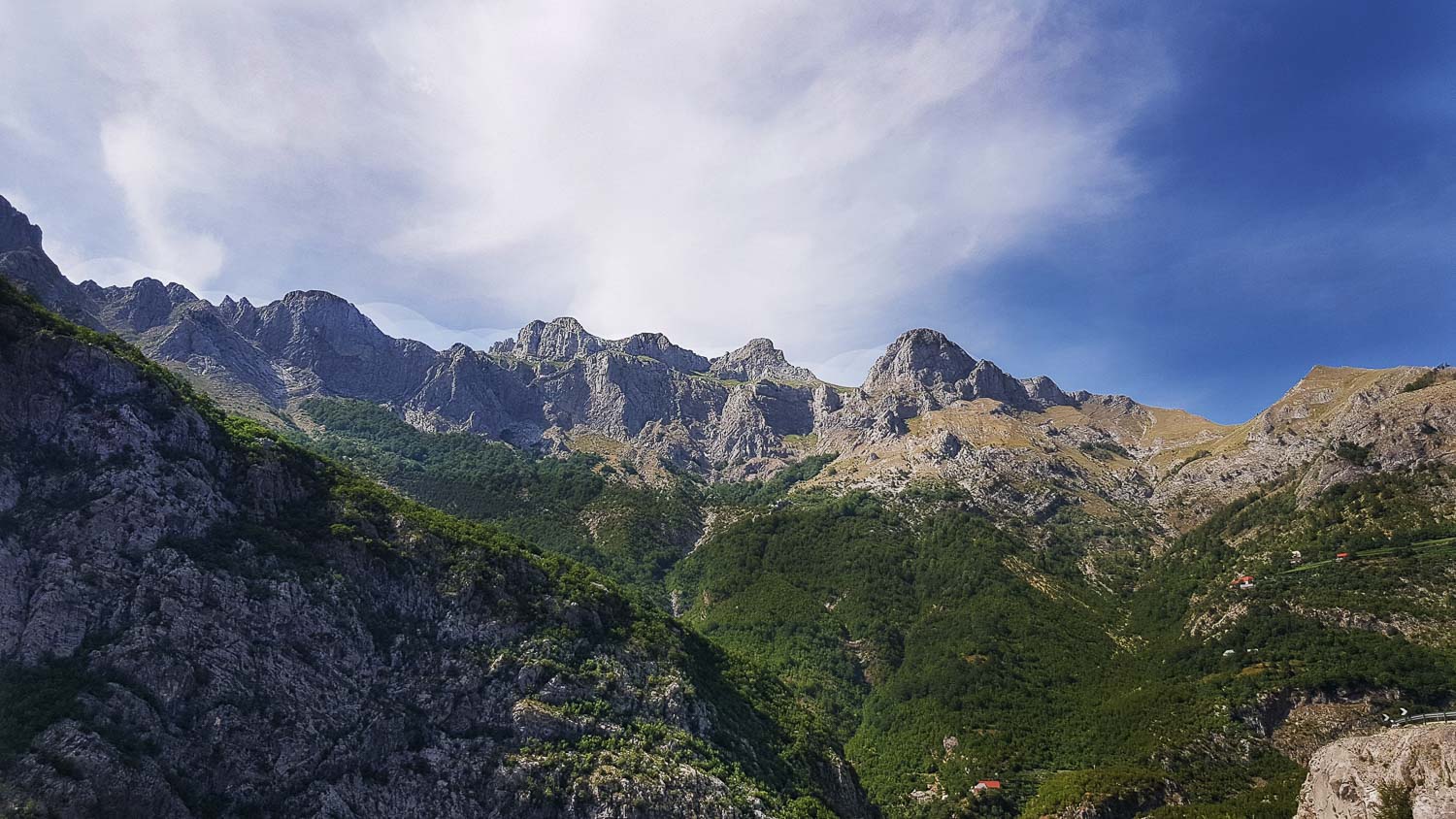 Kucke planine Pogled na vrhove kučkih planina iz Klimenata