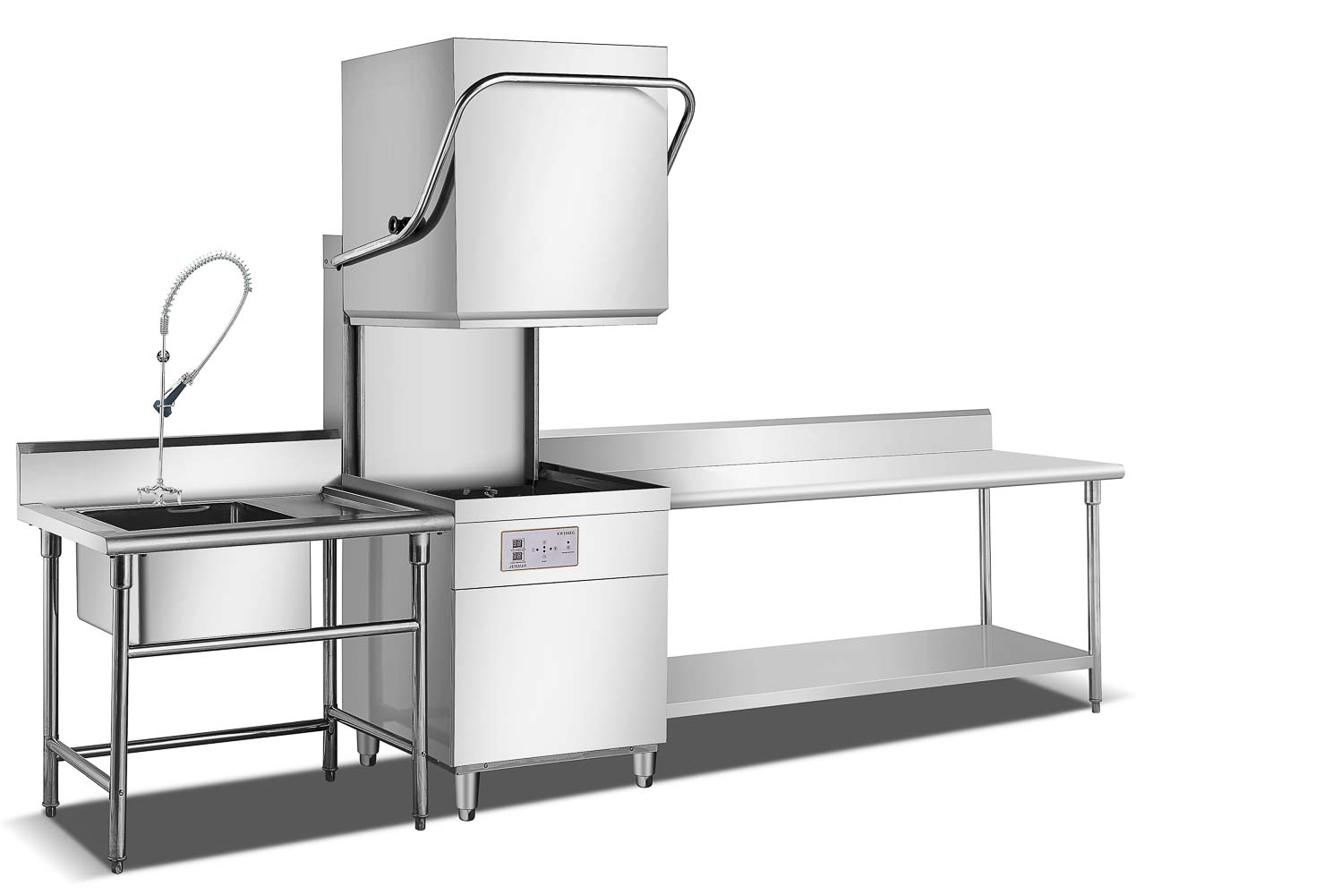 304 Stainless Steel Commercial Peel Type Dish Washing Machine Dishwasher