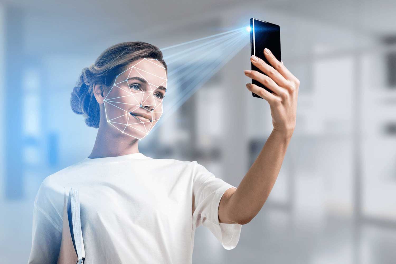 biometric skener lica foto facia ai