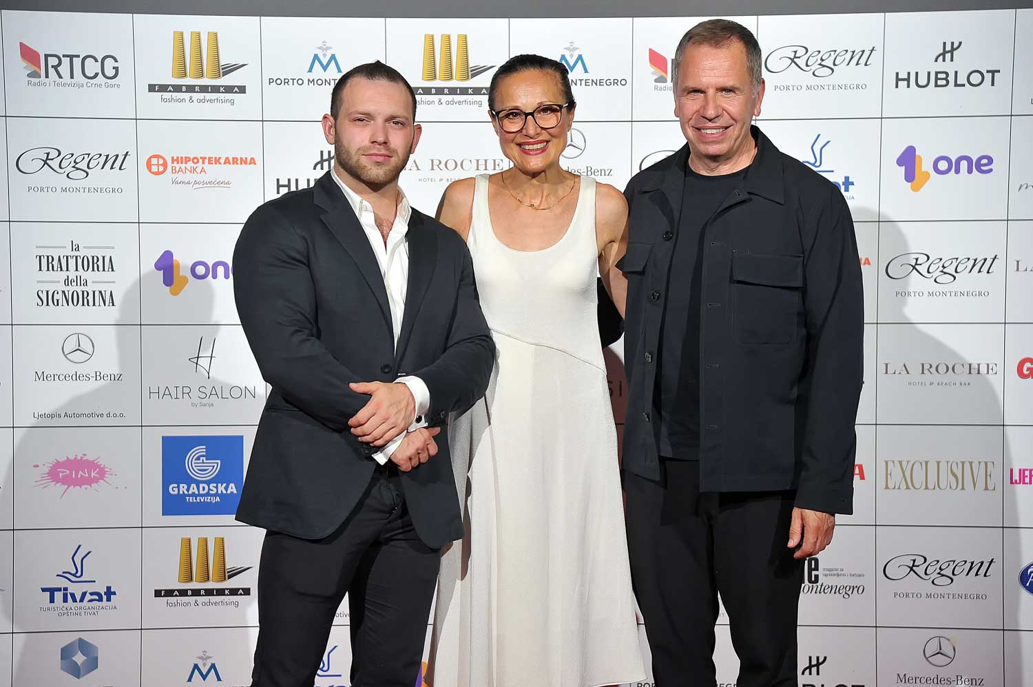 Sergei Moroz Vesna Mandic i Miles Socha urednik WWD magazina