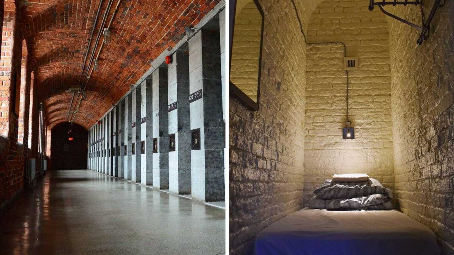 the saintlo ottawa jail hostel right a cell at the hostel