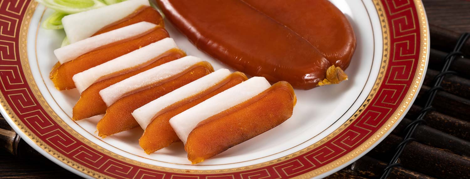 botarga delicious fresh mullet roe chinese lunar new year gift basket celebration copy